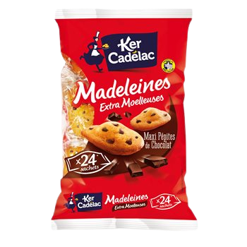 Madeleines with fresh butter Tradition of the brand Bonne Maman 300g