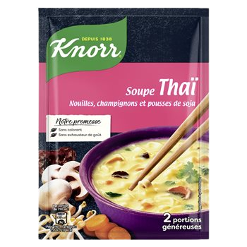 Zuppa tailandese disidratata Knorr - 700 ml