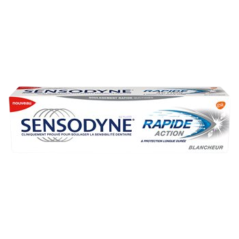 Sensodyne Rapid Action Whitening Zahnpasta - 75ml