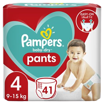 Pantaloni Pampers Baby Dry Taglia 4 - x41