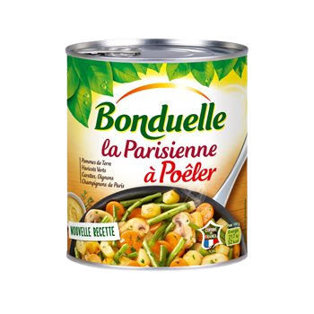 Légumes à poeler Bonduelle La Parisienne - 600g