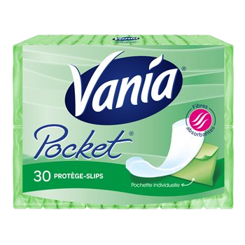 Protège-slips Vania Pocket plié x30