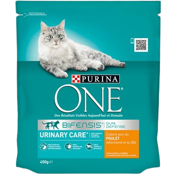 Purina One Cibo per gatti per cure urinarie - Pollo - 450g