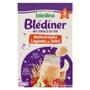 Céréales Blediner Bledina Légumes du Soleil - 240g
