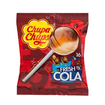 Sucettes Chupa Chups Fresh cola - 192g