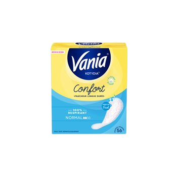 Protège-slips Fresh Vania Confort normal Kotydia - x56