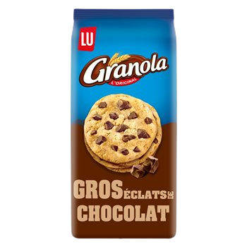 Cookies Granola - Gros éclats Chocolat - 184g