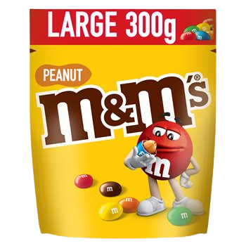 Dragées chocolatées M&M's Cacahuètes - 300g