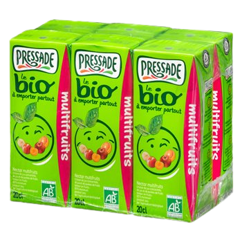 Bio-Multifruit-Nektar-Pressade-Briketts – 6 x 20 cl