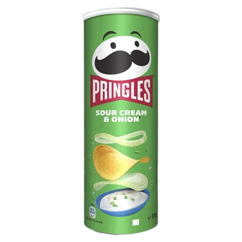 Chips Tuiles Pringles Crèmes et oignons - 175g