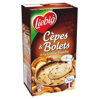 Potage Les Terroirs Liebig Cèpes et Bolets - 1L