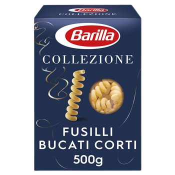 Pâtes Barilla Collezione Fusili Bucati Corti - 500g