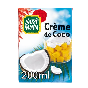 Crème coco Suzi Wan 200ml