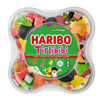 Bonbons Haribo Tirlibibi - 750g