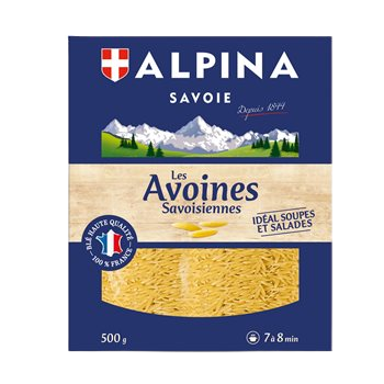 Pâtes P'tite gourmande Alpina Avoine - 500g