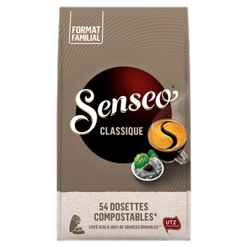 Café dosettes Senseo classique x54 dosettes - 375g