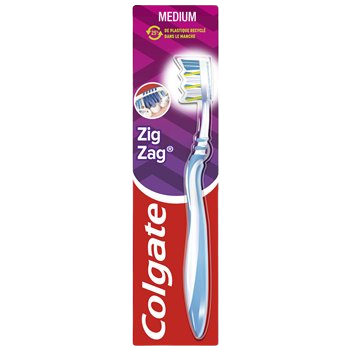 Brosse à dents Colgate Zig Zag Médium - x1
