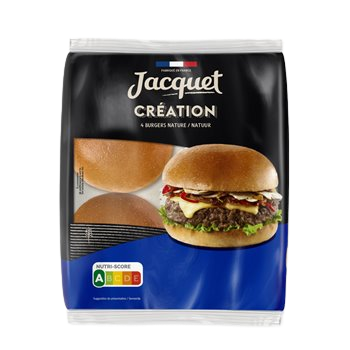 Burger Creation Nature Jacquet x4 260g