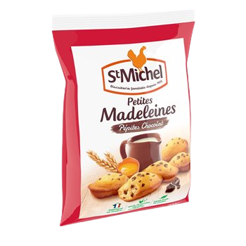 Madeleines Saint Michel Pépites chocolat 400g