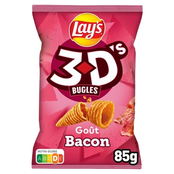 3D's Lays  Bacon - 85g