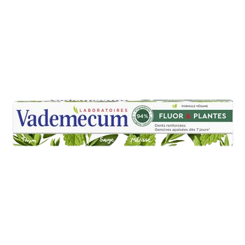 Zahnpasta Vademecum Fluor und Pflanzen 75ml