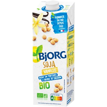 Bjorg Vanilla Organic soy vegetable drink - 1L