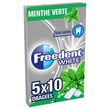 Chewing gum Freedent white Menthe verte 70g