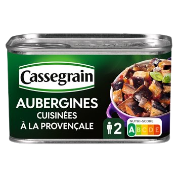 Aubergine Cassegrain A la provençale - 375g