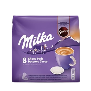 Chocolat milka Senseo Dosettes - x8 - 112g