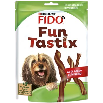 Friandises Fun Tastix Fido Jambon fromage - 150g