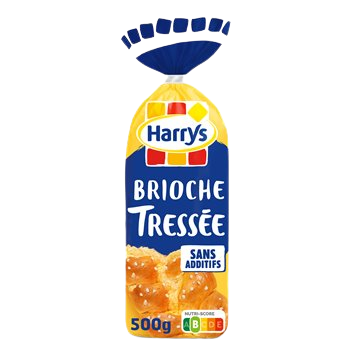 Brioche Tressée Harrys Nature - 500g