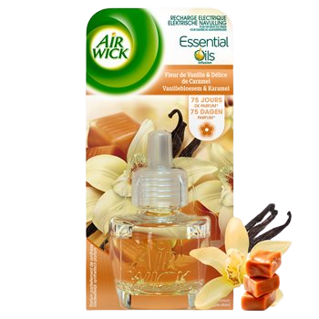Recharge électrique Air Wick Fleur vanille/délice de caramel