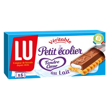 Biscuits Petit Ecolier Lu Chocolat tendre 120g