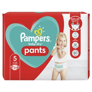 Pantaloni Pampers Baby Dry Taglia 5 - x37