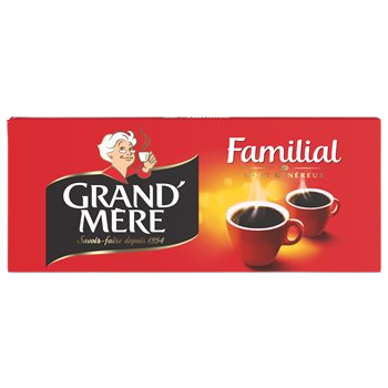 Café Moulu Grand Mere Familial 4x250g
