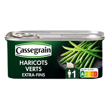 Haricots verts Cassegrain Extra-fin - 110g