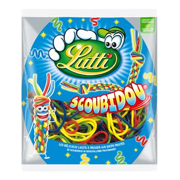 Bonbons Scoubidou Lutti 200g