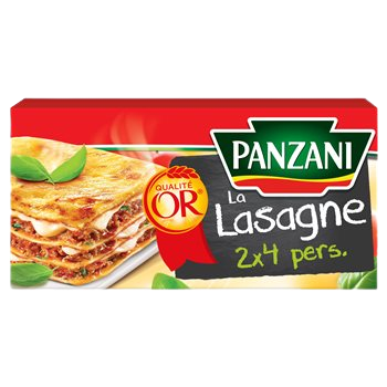 Pâtes Lasagnes Panzani A garnir - 500g
