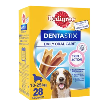 Biscuits Dentastix Pedigree Moyen chien - x28 - 720g