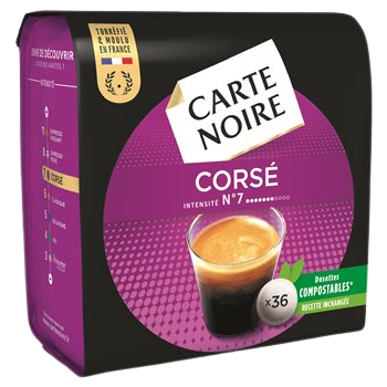 Café Carte Noire Corsé n°7 - x36 - 250g
