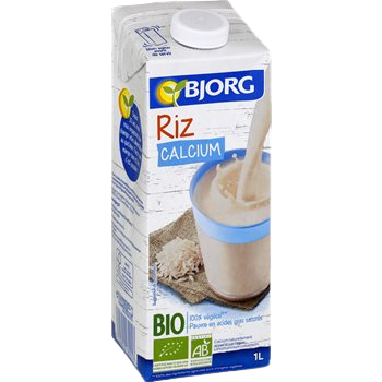 Bevanda di riso biologica Bjorg Calcium - 1L