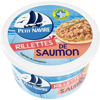 Rillettes saumon Petit Navire 125g