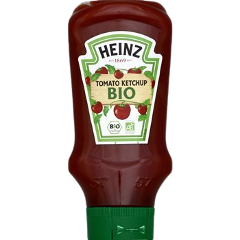 Ketchup biologico Heinz Top Down - 580g