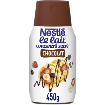 Lait concentré sucre Nestlé Chocolat - 450g