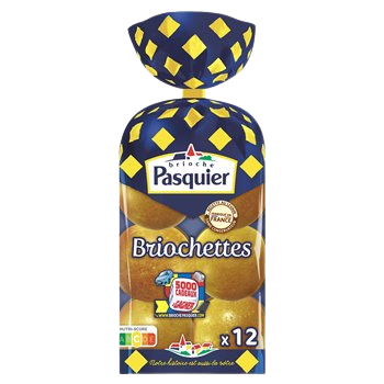 Briochettes Pasquier x12 - 480g