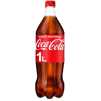 Bouteille Coca-Cola Soda Gout original - 1L