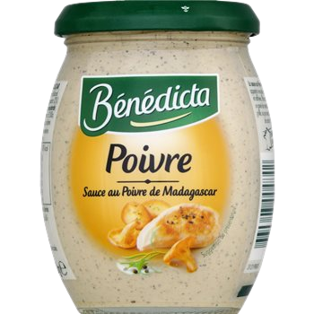 Sauce Poivre Bénédicta 260g