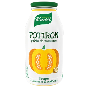 Soupe liquide potiron Knorr Pointe de muscade - 45cl