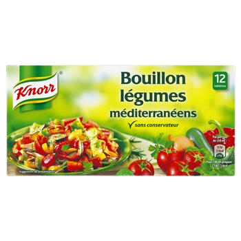 Bouillon méditerranéen Knorr 132g