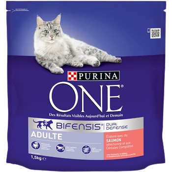 Purina One Adult Cat Food - Salmone/Cereali - 1,5 kg